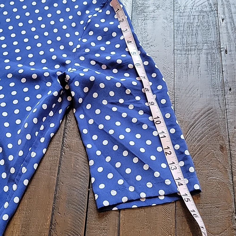 Equipment Silk Polka-dot Dress
